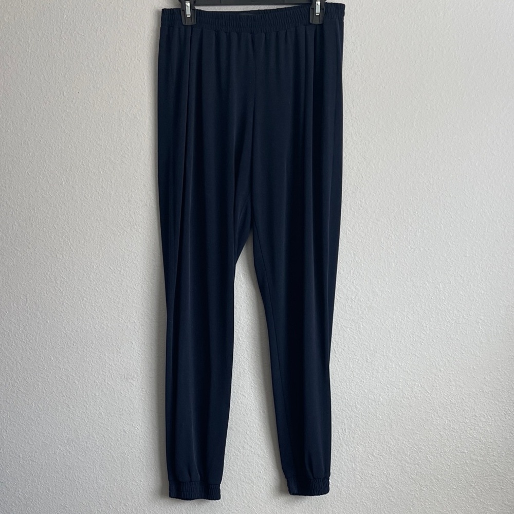 Anatomie Navy Blue Travel Joggers size Large
